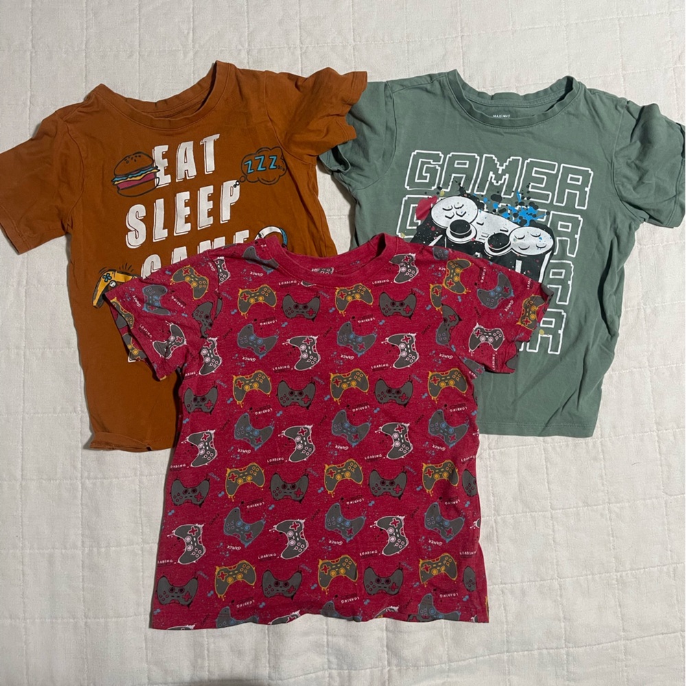 3 shirt Maximus Rex multicolored size 7